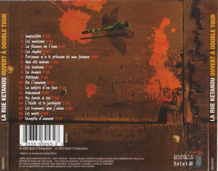 La Rue Ketanue / Y'a Des Cigales Dans La.. - CD (Used)