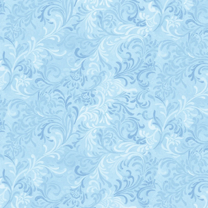 Wilmington Prints' Essential Basics - Light Blue Embellishment