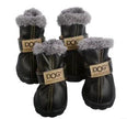 Dog Winter Snow Boots – Waterproof Non-Slip PU Paw Shoes for Small & Medium Dogs (10 Colours, Sizes 1–5 & S–XXL)