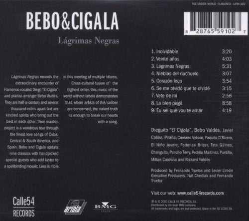 Bebo & Cigala / La'Grimas Negras - CD (Used)