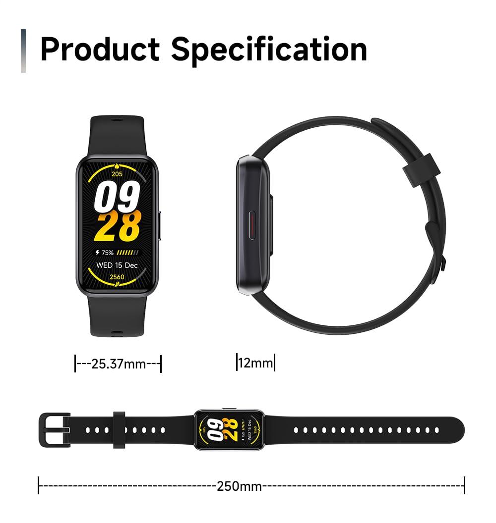 USMECBL Fitness Tracker, Blood Oxygen Heart Rate Sleep 24/7 Health Monitor/Calorie Steps Counter Pedometer Activity Smart watchs/Notifications for Android/iOS Men Women 🍁 All In One Marketplace Canada