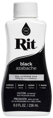 Rit Dye 88150 All Purpose Liquid Dye, Black, 8 Fl Oz 🍁 All In One Marketplace Canada