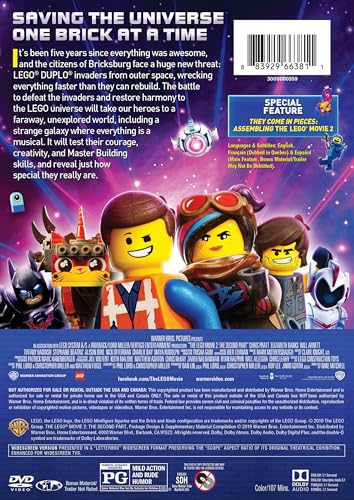 The Lego Movie 2: The Second Part - DVD