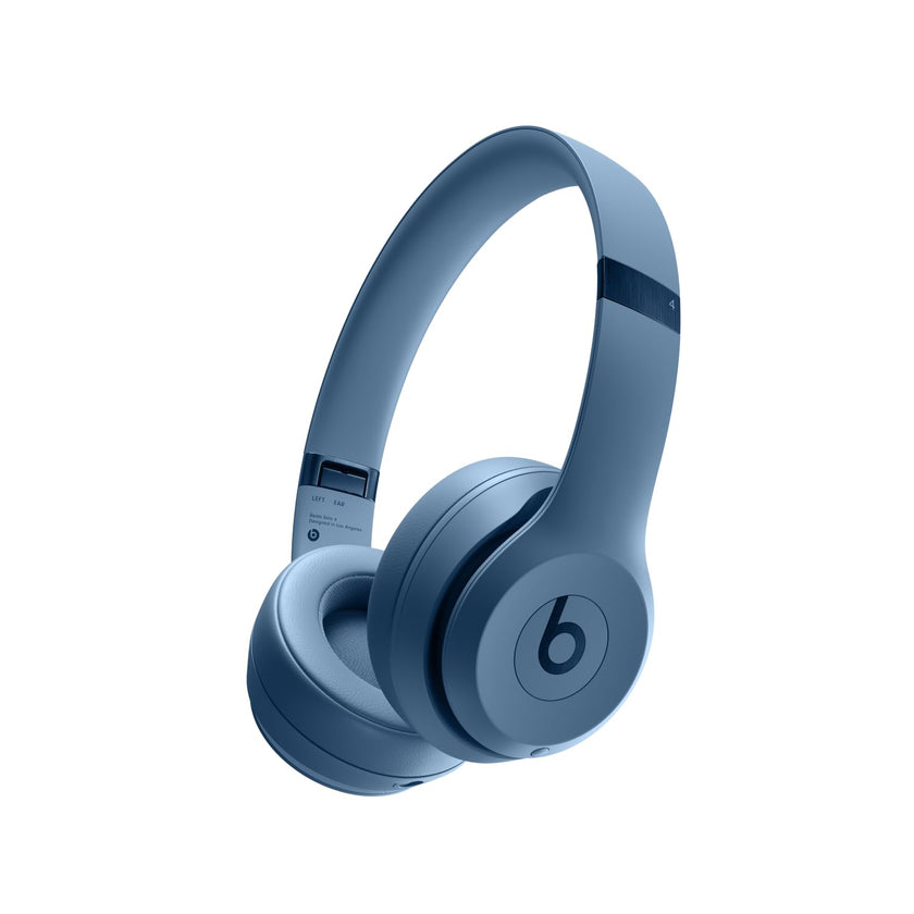 Beats Solo 4 - Wireless Bluetooth On-Ear Headphones, Apple & Android Compatible, Up to 50 Hours of Battery Life - Slate Blue 🍁 All In One Marketplace Canada
