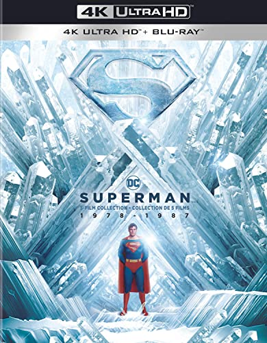 Superman 5-Film Collection: I, II, II Donner Cut, III, IV - 4K/Blu-Ray