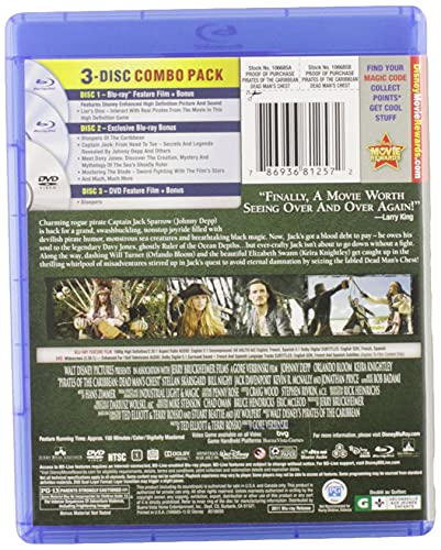 Pirates of the Caribbean: Dead Man's Chest - Blu-Ray/DVD (Used)