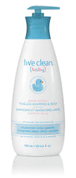 Live Clean - Baby Shampoo & Body Wash Gentle 750 (750ml)