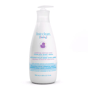 Live Clean - Baby Soothing Oatmeal Wash 750ml (750ml)