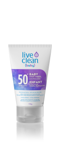 Live Clean - Sheer Mineral Sun Lotion SPF50 Baby (113g)