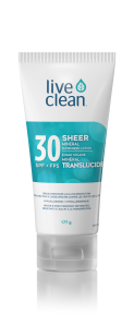 Live Clean - Sheer Mineral Sun Lotion SPF30 (177g)