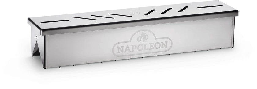 Napoleon Stainless Steel Smoker Box 67013 Add Smoky Flavor to BBQ, Easily Turn Gas Grill Into Smoker, Add Wood Chips or Chunks to Smoke Food on Barbecue 🍁 All In One Marketplace Canada