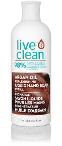 Live Clean - Argan Oil Liquid Hand Soap Refill (1L)