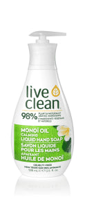 Live Clean - Monoi Oil Calming Liquid Hand Soap (500ml)