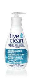 Live Clean - Fresh Water Hydrating Liquid Soap (500ml)