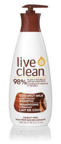 Live Clean - Coconut Milk Shampoo 750ml (750ml)
