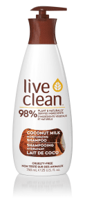 Live Clean - Coconut Milk Shampoo 750ml (750ml)