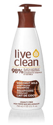 Live Clean - Coconut Milk Shampoo 750ml (750ml)