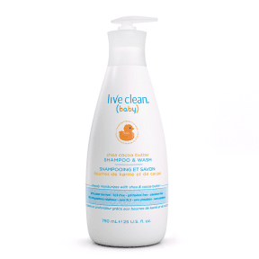 Live Clean - Bby Shea Coco Butter Shamp&Wash 750 (750ml)