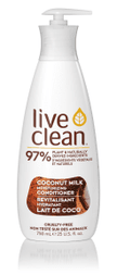 Live Clean - Coconut Milk Conditioner 750ml (750ml)