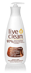 Live Clean - Coconut Milk Conditioner 750ml (750ml)