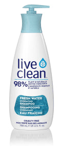 Live Clean - Freshwater Shampoo 750ml (750ml)