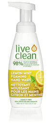 Live Clean - Lemon Mint Foaming Hand Soap (400ml)