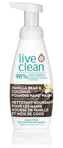 Live Clean - Vnlla Bn & Coconut Foaming Soap (400ml)