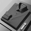Men's Korean Style Slim Fit Business Dress Shirt – S to 5XL, 7 Colors