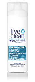 Live Clean - Fresh Water Hydrating Bodywash (500ml)