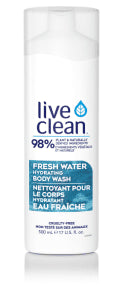 Live Clean - Fresh Water Hydrating Bodywash (500ml)