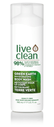 Live Clean - Green Earth Invigorating Body Wash (500ml)