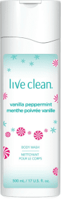 Live Clean - Vanilla Peppermint Body Wash 500ml (500ml)