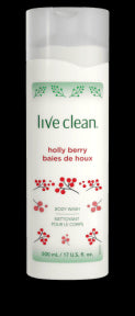 Live Clean - Holly Berry Body Wash (500ml)