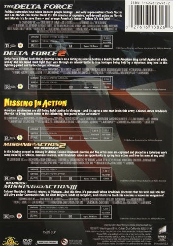 Chuck Norris Collection (Delta Force/Delta Force 2/Mis - DVD (Used)