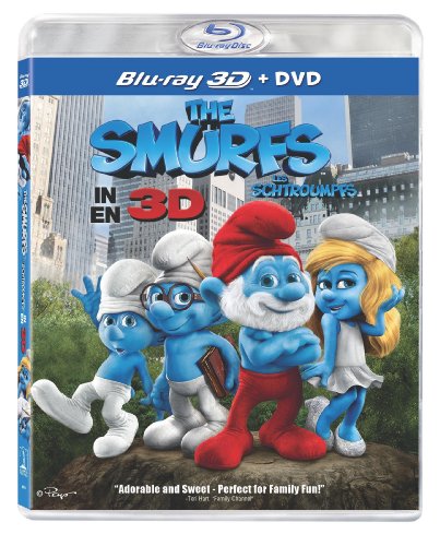 The Smurfs in 3D - 3D Blu-Ray/DVD