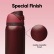Owala FreeSip - Stainless Steel - 32-oz. - Red Black Cherry 🍁 All In One Marketplace Canada