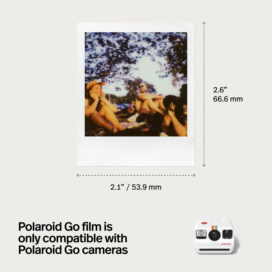 Polaroid Go Generation 2 - Mini Instant Camera + Film Bundle (16 Photos Included) - White (6282) 🍁 All In One Marketplace Canada