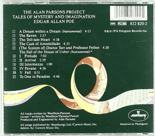 The Alan Parsons Project / Tales of Mystery and Imagination - CD (Used)