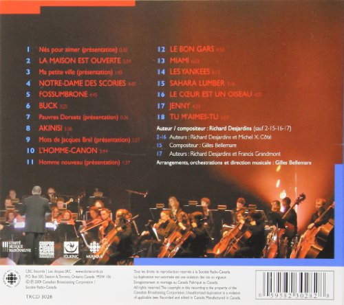 Richard Desjardins / Symphonique - CD (Used)