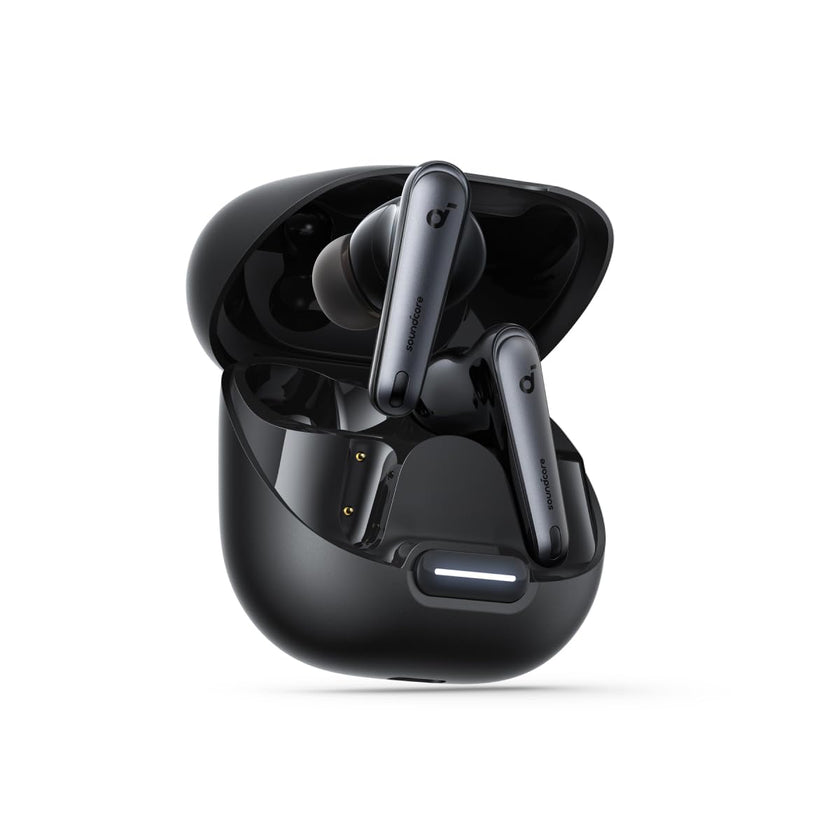 soundcore by Anker Liberty 4 NC Wireless Noise Cancelling Earbuds, 98.5% Noise Reduction, Adaptive Noise Cancelling to Ears and Environment, Hi-Res Sound, 50H Battery, Wireless Charging, Bluetooth 5.3 🍁 All In One Marketplace Canada