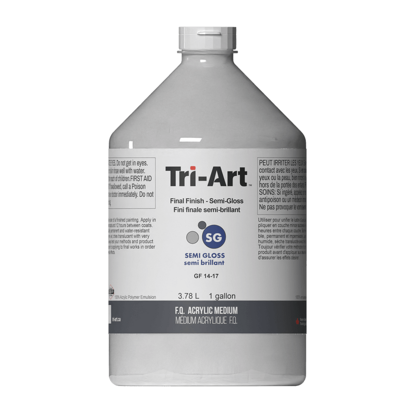 Tri-Art Mediums - Final Finish Semi Gloss