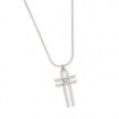 Double Bar Cross Pendant