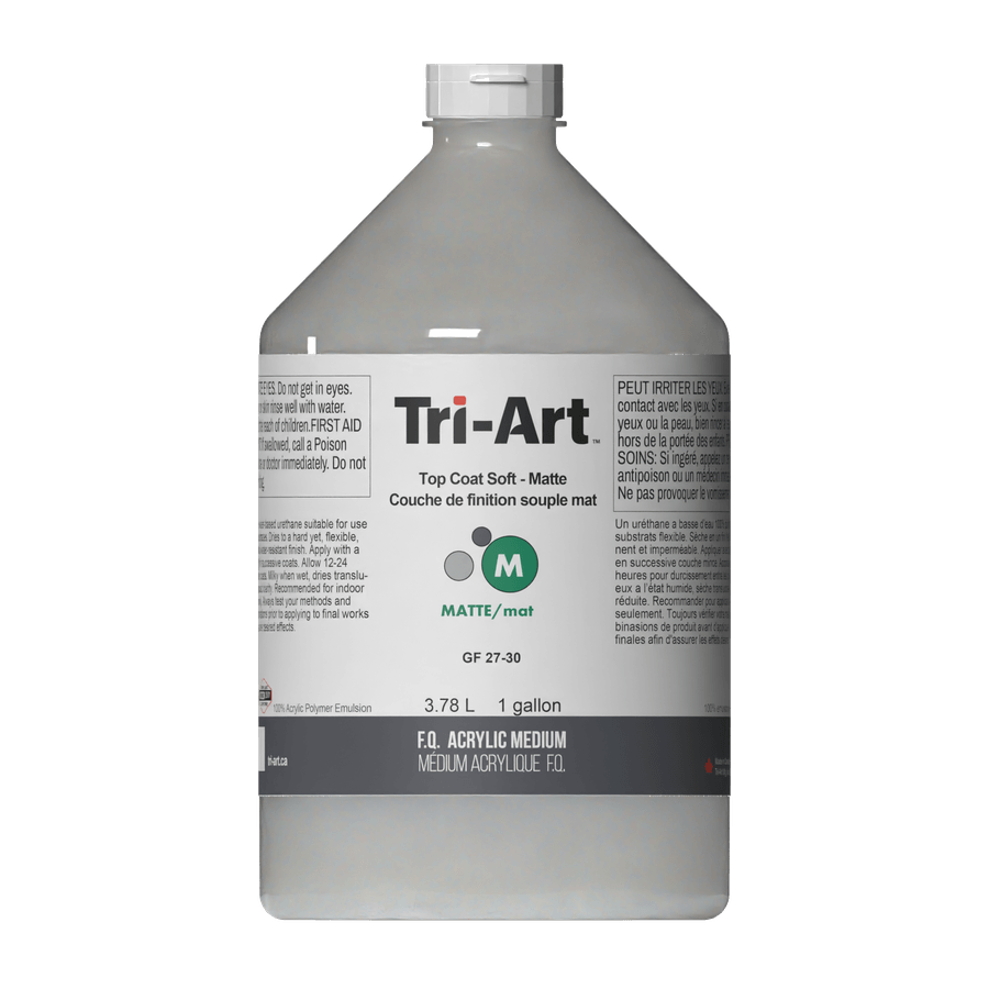 Tri-Art Mediums - Top Coat Soft Matte