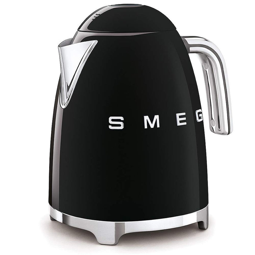 Smeg 50's Retro Style Kettle, 1.7L, 7 Cups, Automatic Shut Off, Black, KLF03BLUS 🍁 All In One Marketplace Canada