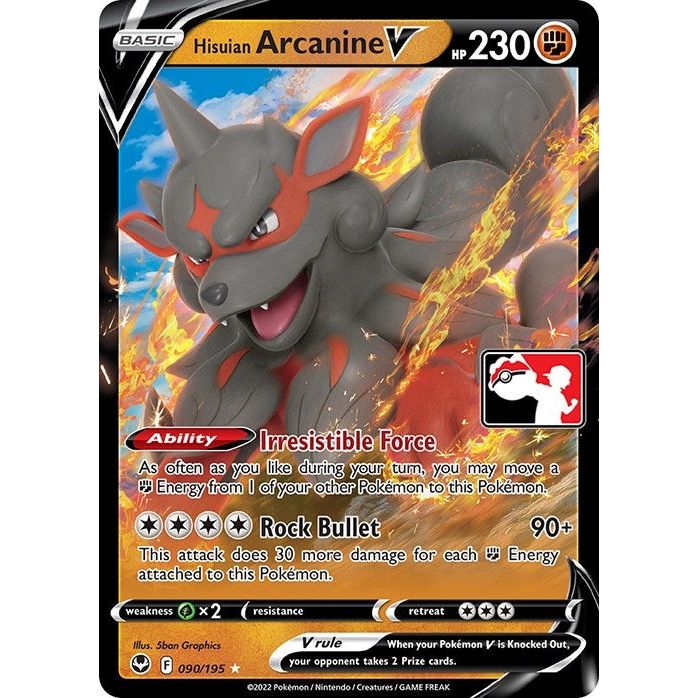 Hisuian Arcanine V (090/195)