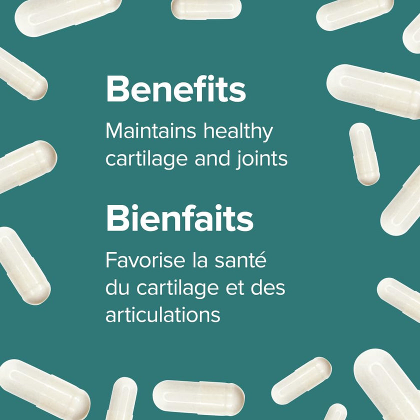 Webber Naturals Glucosamine Chondroitin, Double Strength, 144 Capsules, Helps Relieve Joint Pain Associated with Osteoarthritis 🍁 All In One Marketplace Canada