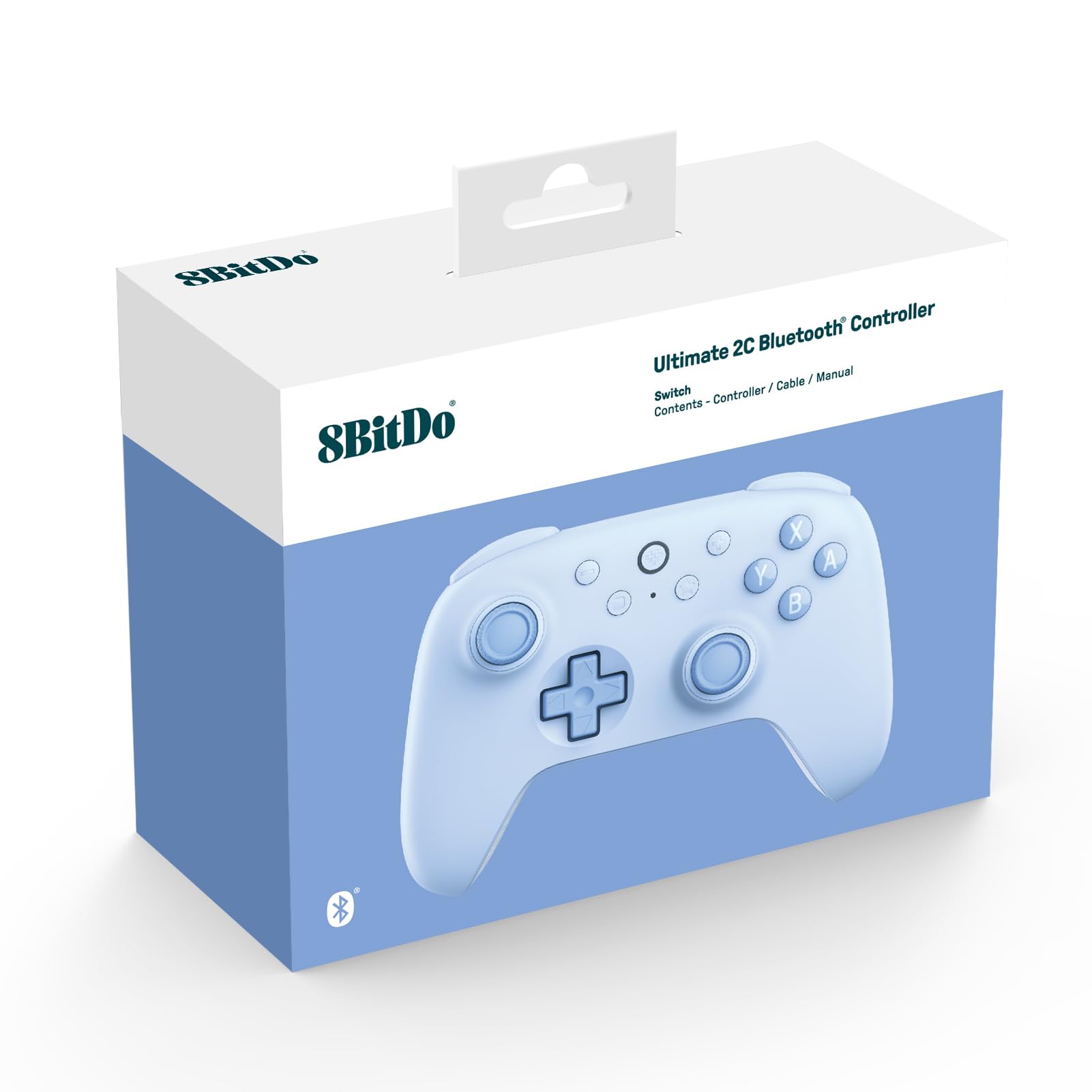8BitDo Ultimate 2C Bluetooth Controller for Switch/Switch 2, Wireless Controller with 6-Axis Motion Control, Rumble Vibration, Refined D-Pad and Bumpers, and Hall Effect Joysticks (Blue) 🍁 All In One Marketplace Canada