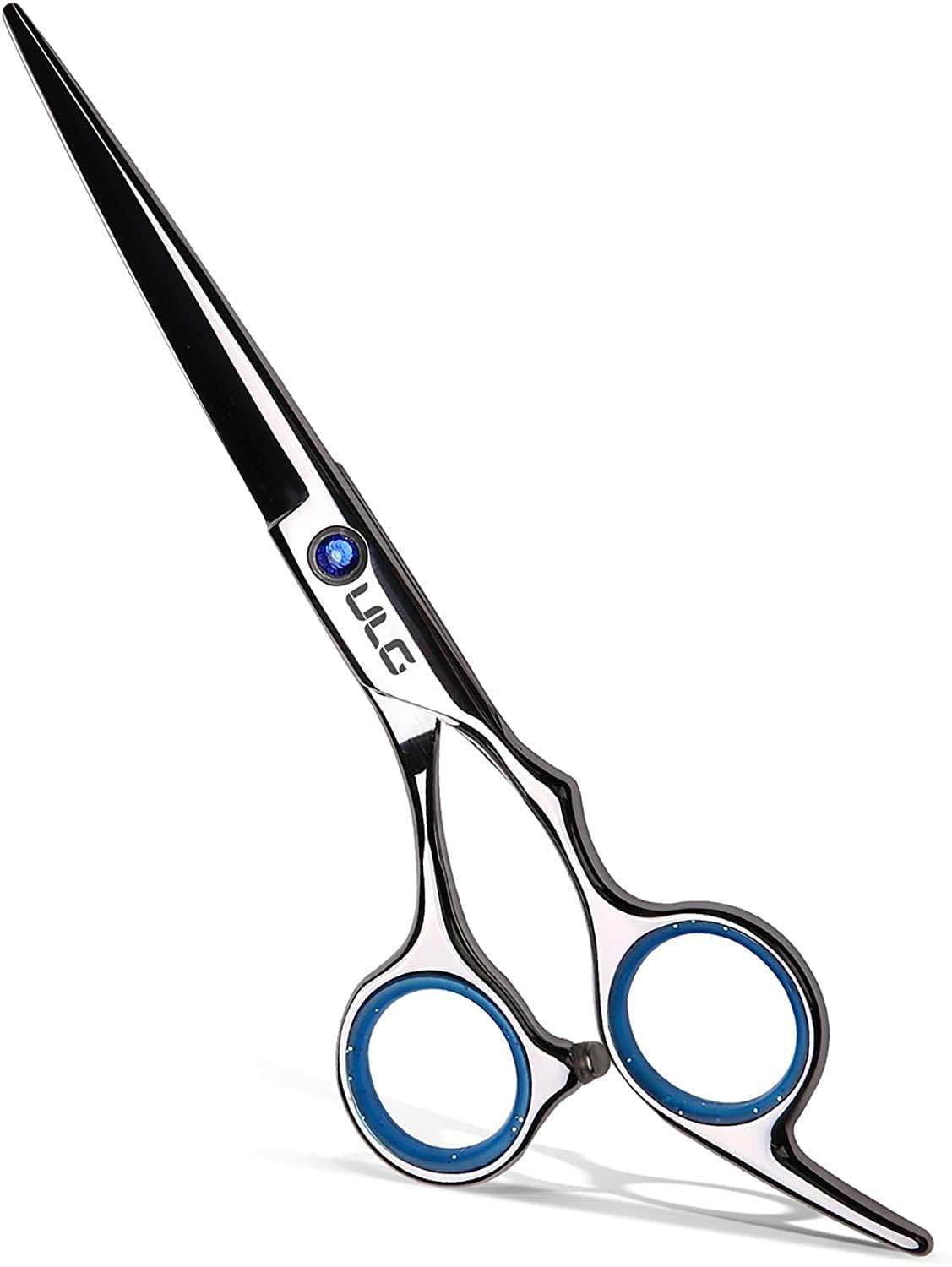 Hair Cutting Scissors, ULG Professional Hair Scissors 6.5 inch Right-Hand Razor Edge Barber Shears Salon Hair Cutting Shears Made of Japanese Stainless Steel, Hand Sharpened Blue 🍁 All In One Marketplace Canada