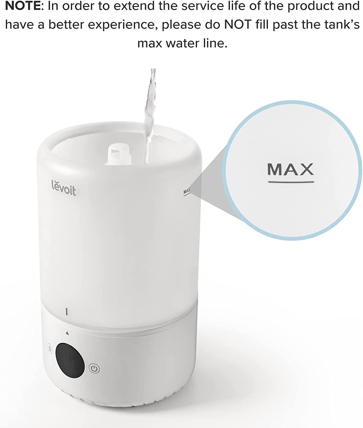 Levoit Smart Humidifiers for Bedroom, Top Fill, Essential Oil Diffuser 🍁 All In One Marketplace Canada