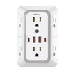 JcBlaon Outlet Extender Surge Protector - 6 Outlet Splitter with 4 USB Ports (2 USB C), Multiple Plug Expander Wall Charger, 3 Sided Multi Plug Wall Adapter Power Strip for Home Office Kitchen Travel 🍁 All In One Marketplace Canada